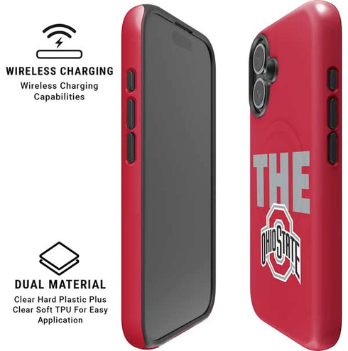 Ohio State University The Ohio State Buckeyes iPhone 16 Plus Magsafe Impact Case